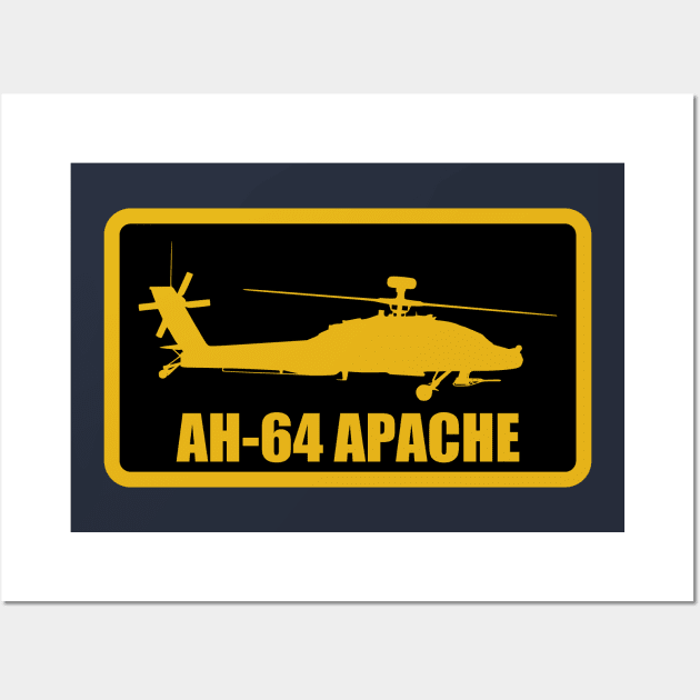 AH-64 Apache Patch Wall Art by TCP